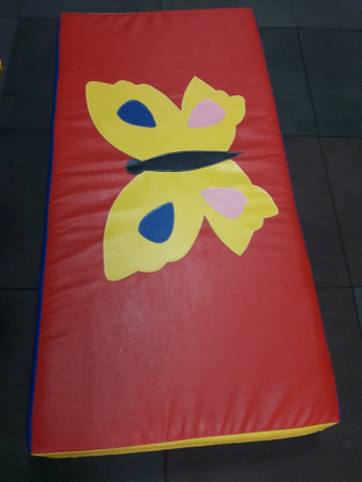 Мат гимнастический с рисунком