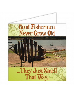 Открытка "Good fisherman" Nauticalia 3358 150x150мм
