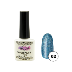 Гель-лак FOR YOU Cat's eye DIAMOND № 02