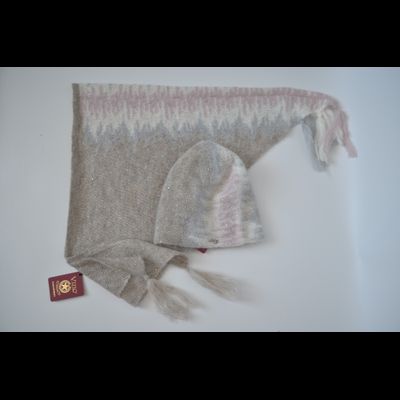 Vizio шапка 1643 CY бежевая