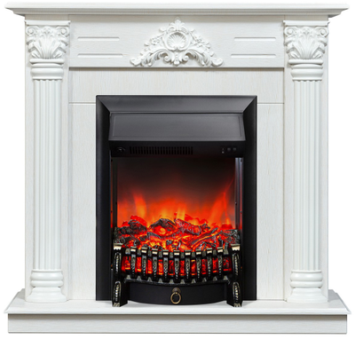 Электрокамин Stefania WT с очагом Fobos RC