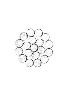 Трос Marine Quality 3019-5103 Ø3мм 757кг 19-прядный из нержавеющей стали AISI316
