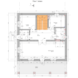 Двухэтажный дом с пятью спальнями 131м² (S104)