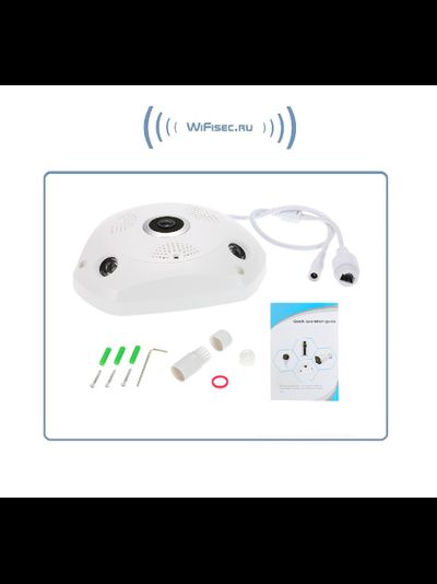 BESDER_SS. Потолочная - настенная WiFi/LAN видеокамера панорамная с DVR, 960P HD (IP Pro (VR cam. EseeCloud))