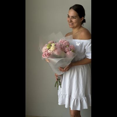 Моно букет цветов № 548