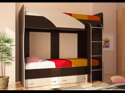 Кровать двухъярусная "Мийа - А" (Стиль)