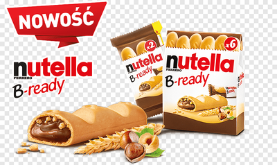 Упаковка батончиков Nutella B-Ready с пастой Нутелла