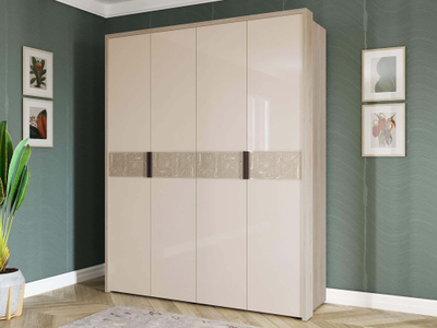 Шкаф четырехдверный Кашемир 900 312