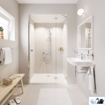 Смеситель для раковины Grohe BauEdge 23330001 (гладкий корпус)