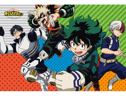 Плакат Моя геройская академия №70