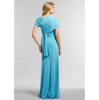 Стильное платье трансформер - NAOMI - Лазурно-голубой