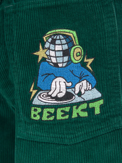 Джинсы Beekt Baggy Velvet Green