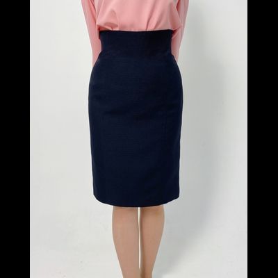 Выкройка юбки с завышенной талией