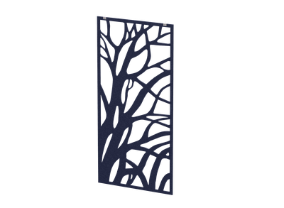 Акустическая подвесная перегородка с декором "Старое дерево" (фурнитура в комплекте)