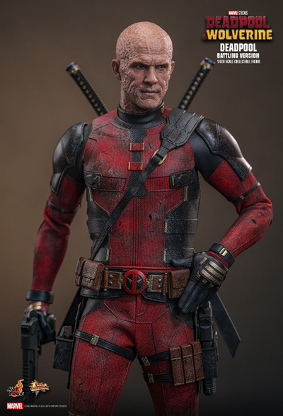 Дэдпул в бою  ("Дэдпул и Росомаха") - Коллекционная фигурка 1/6 Deadpool (Battling Version) (MMS782) - Hot Toys