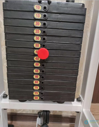 "Тонус" 60/80/100 кг (металлические обрезиненные груза)