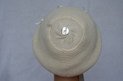 Итальянская вязаная кепка зимняя для женщин Vizio Collezione фото