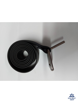 Ремень SW резиновый грузовой 1,5м с марсельской нерж. пряжкой