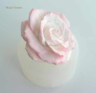 "Роза №5. Плоская" силиконовая форма