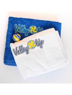 Полотенце среднее белое