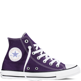 Кеды Converse All Star фиолетовые высокие