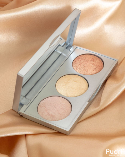 Golden Rose Палетка хайлайтеров для стробинга Strobing Highlighter Palette