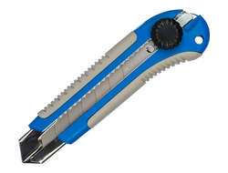 Нож ЭКСПЕРТ с выдвижными лезвиями 25мм ЗУБР 09175