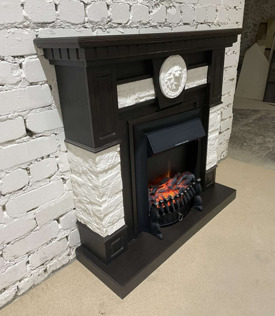 камин Порту BL M2 с очагом Fobos