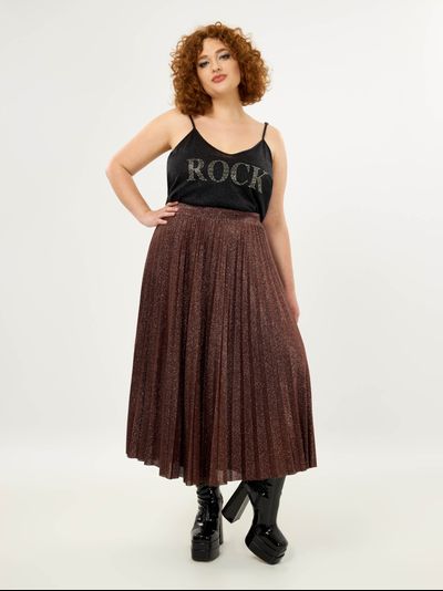 Нарядная юбка-плиссе