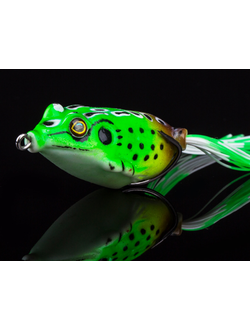 Воблер ThunderFrog Fishing (лягушка) 12гр, 5,5см, желтая спина, коричневый хвост