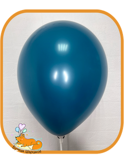 Глубокий бирюзовый шар 30 см