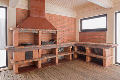 Баня из клееного бруса КБ-09, 90 м2