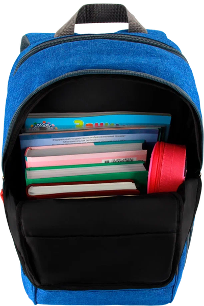 Школьный рюкзак Optimum City 2 RL, голубой