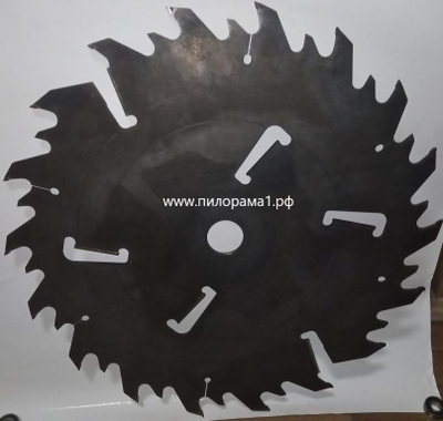 Пила дисковая 600*50*18z+18+6 (4,0/6,0)WoodTec, от