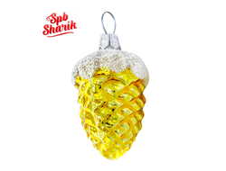 Елочная игрушка "Шишка-малютка"