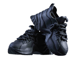 Женские кроссовки (черные) 1/6 Street shoes (21XG73A) - VSTOYS