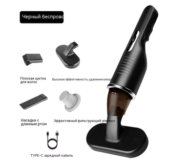 Автомобильный пылесос с беспроводной зарядкой GI-828 оптом