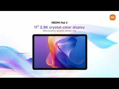Планшет Xiaomi Redmi Pad 2 4/128Gb Wi-Fi Graphite Gray