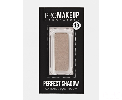 PROMAKEUP laboratory PERFECT SHADOW компактные тени для век 19 тон