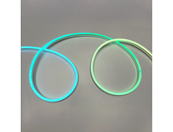 Неон S-образный RGB 24В, 10x18 мм, белый корпус