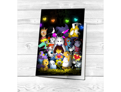 Обложки на паспорт Андертейл, Undertale