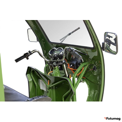 Грузовой электротрицикл Rutrike D4 КАБИНА 1800 72V1500W черный