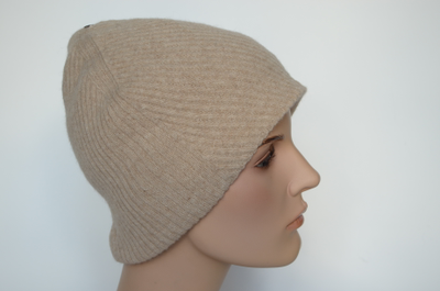 Итальянская вязаная шапка из альпака