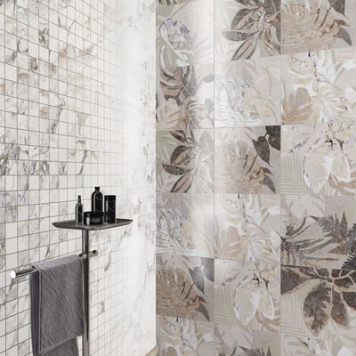 MARBLE-X, 60х120 см, керамогранит,  Бреча Капрайа Белый Лаппато Ректификат (9 мм), K949747LPR