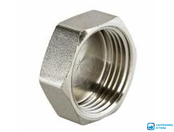 Заглушка на трубу VIEIR 11/2" вр никель в Тамбове