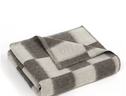 Одеяло полушерстяное (клетка), 2000х1400 мм