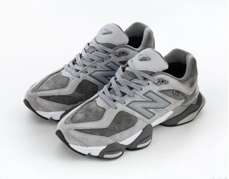 New Balance 9060 Grey Beige Inside С Мехом