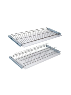 Комплект посудосушителя BINOM 450mm хром (2 поддона)