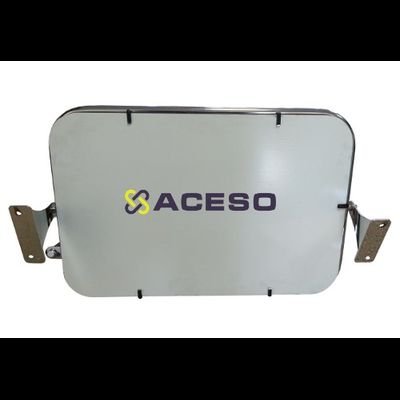 Зеркало поворотное для инвалидов антивандальное с ручкой 600*400 мм