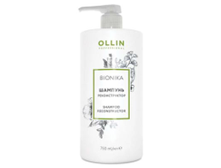 OLLIN BioNika Реконструктор Шампунь для сильно поврежденных волос, 750 мл